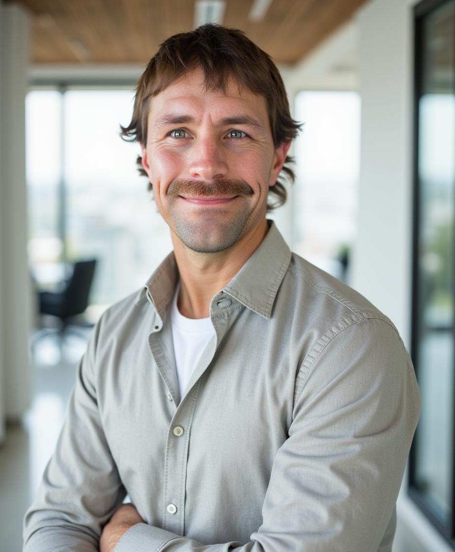 Jeremy Fishnick at a Southwest Wisconsin home